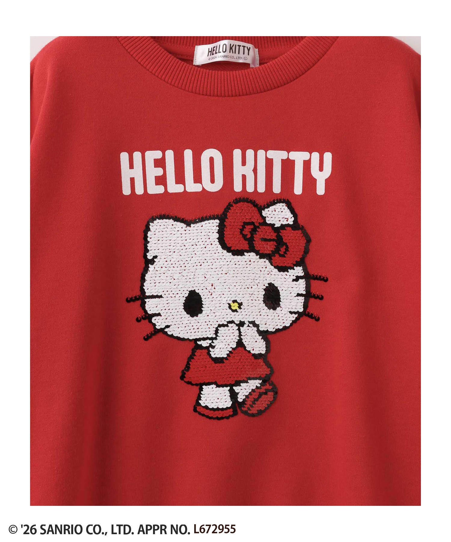 🆕【⭐訂購⭐】  🇯🇵日本直送 🌀 #Sanrio 變色雙面閃閃珠片 衞衣[4款選] 🌀 [ELJA-0113][261113]