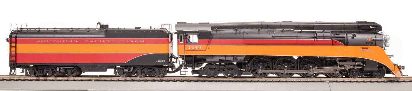 BROADWAY Southern Pacific GS-4 #4449 Modern Excursion Daylight Paragon4 Sound/DC/DCC, Smoke