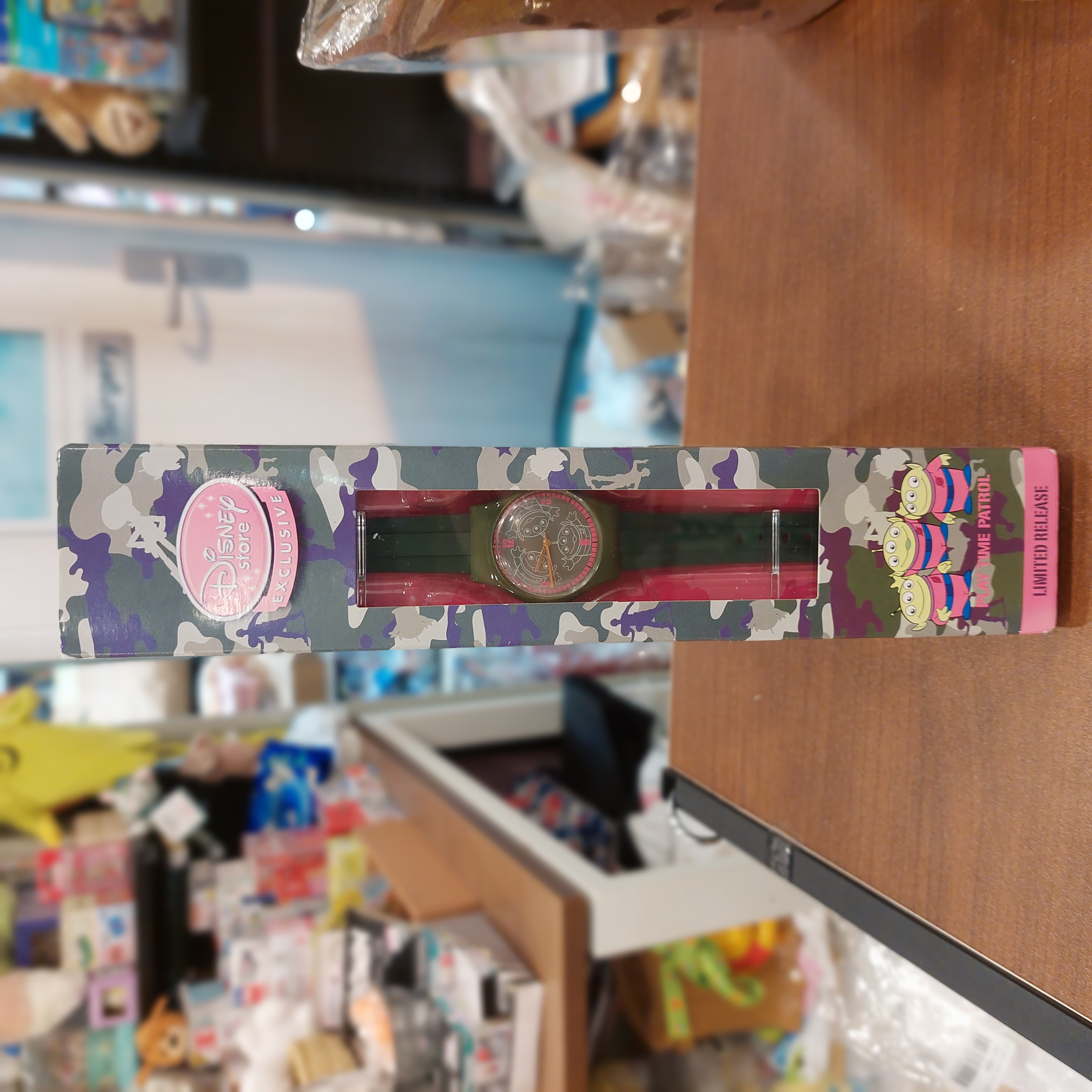 日版 Disney Toy story 系列 三眼仔 Alien 手錶