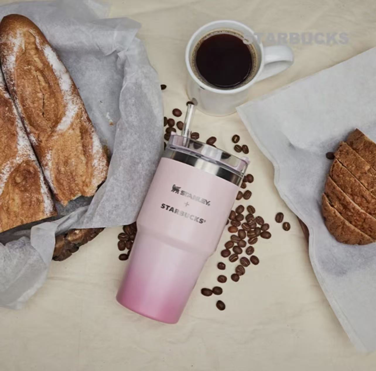 STANLEY X STARBUCKS 591ml TWOTONE PINK