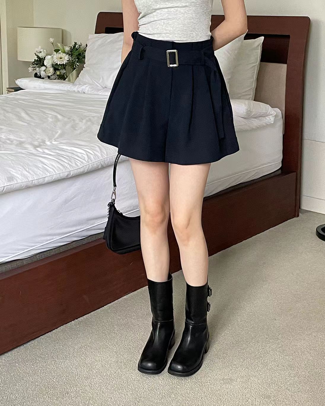 BOT01_09 花苞高腰褲頭PT (2色)