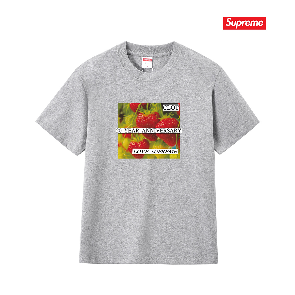 Supreme x CLOT 20th Anniversary Tee