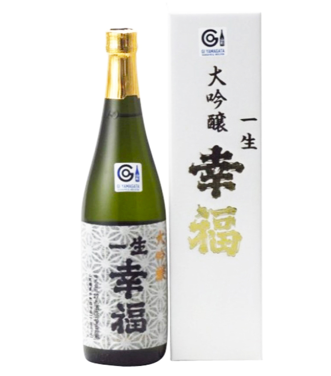 鈴木酒造 一生幸福 大吟醸 16% 720ml 有盒 (1x6x720ml) 地區:山形縣