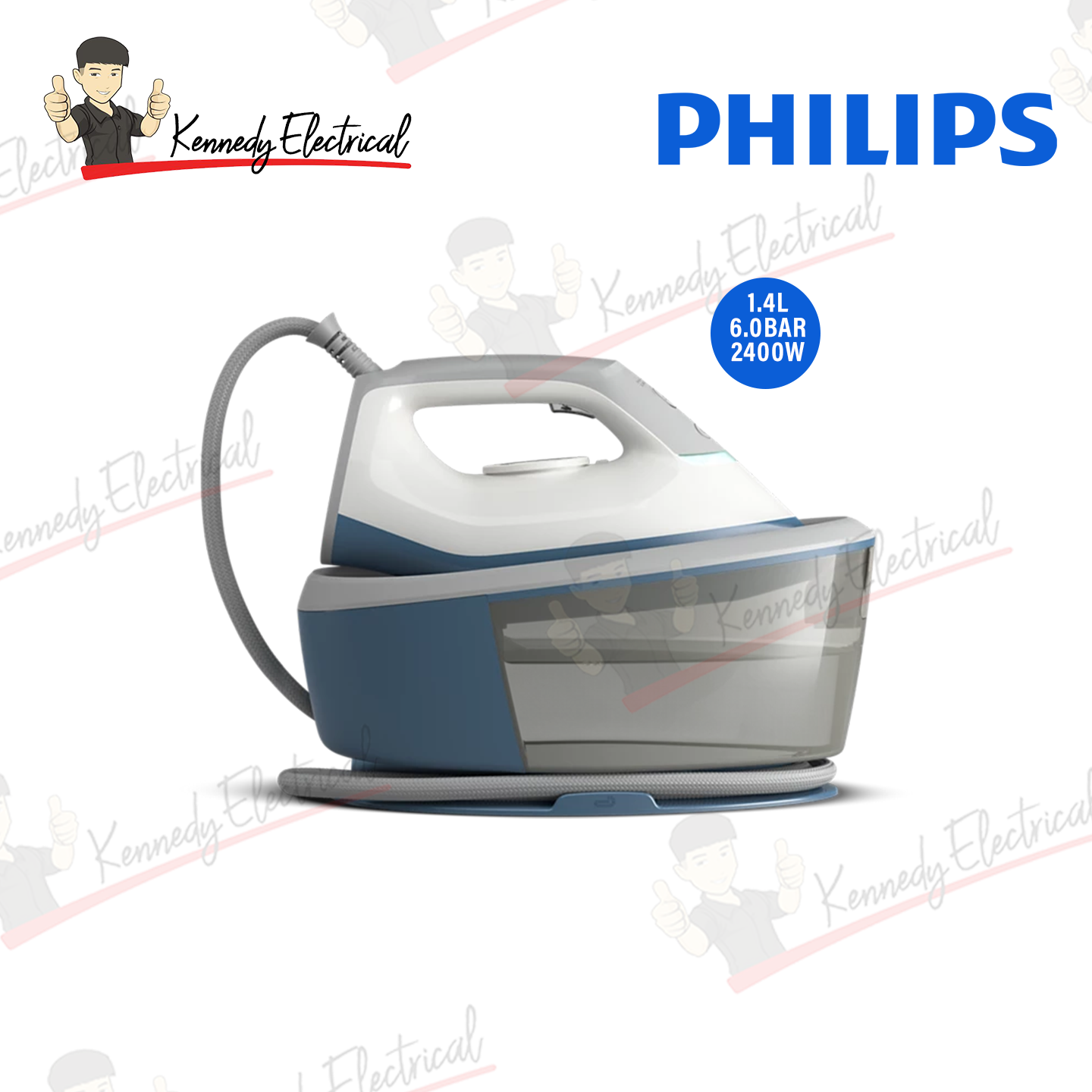Philips 2000 Series 2400W Steam Generator Iron (PSG2000/20)