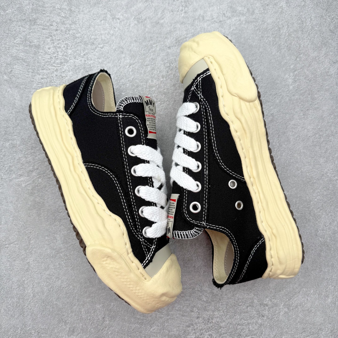 Maison Mihara Yasuhiro MMY "Hank" OG Sole Canvas Low-top Sneaker