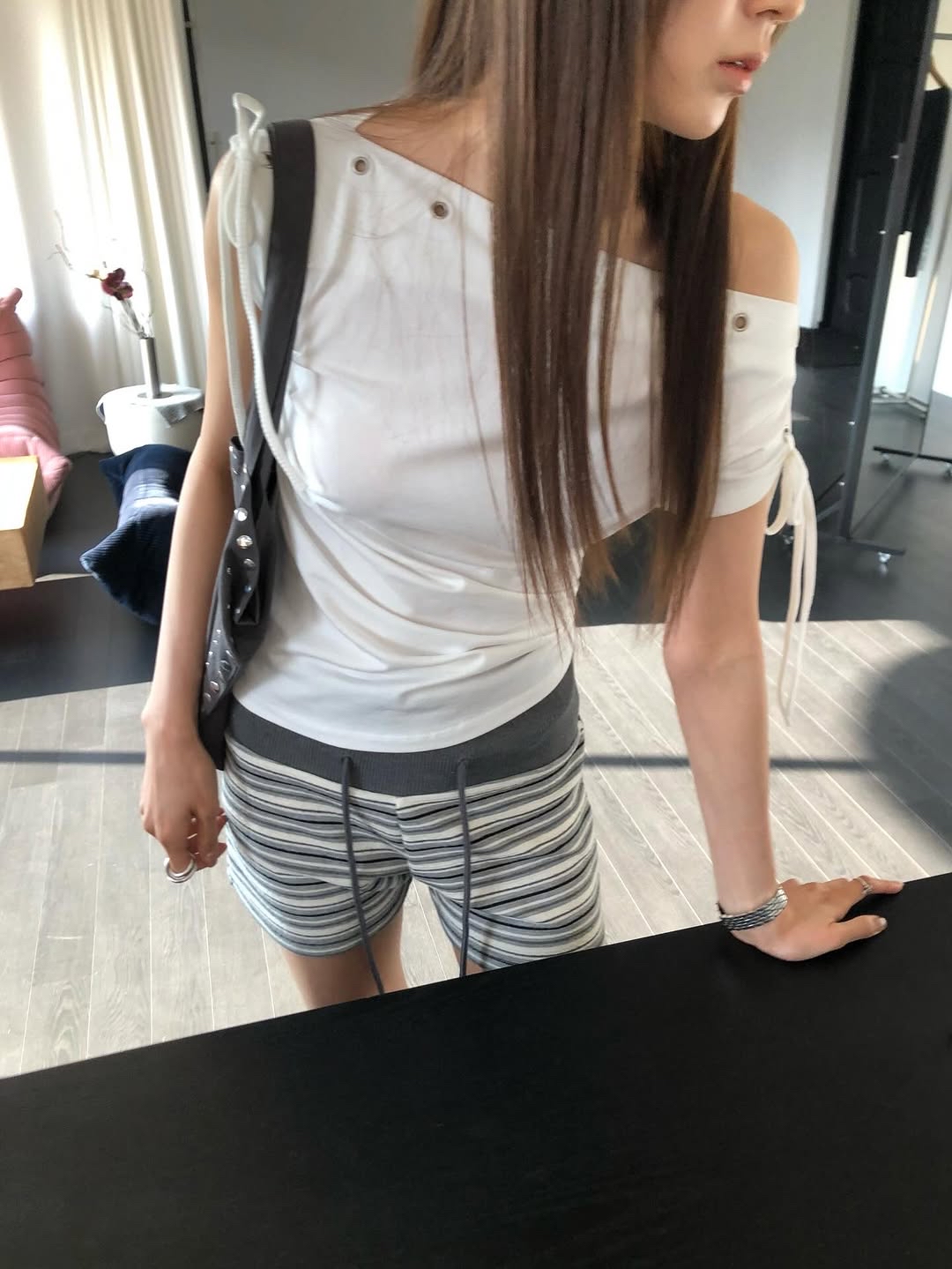 ruby boat neck t-shirt