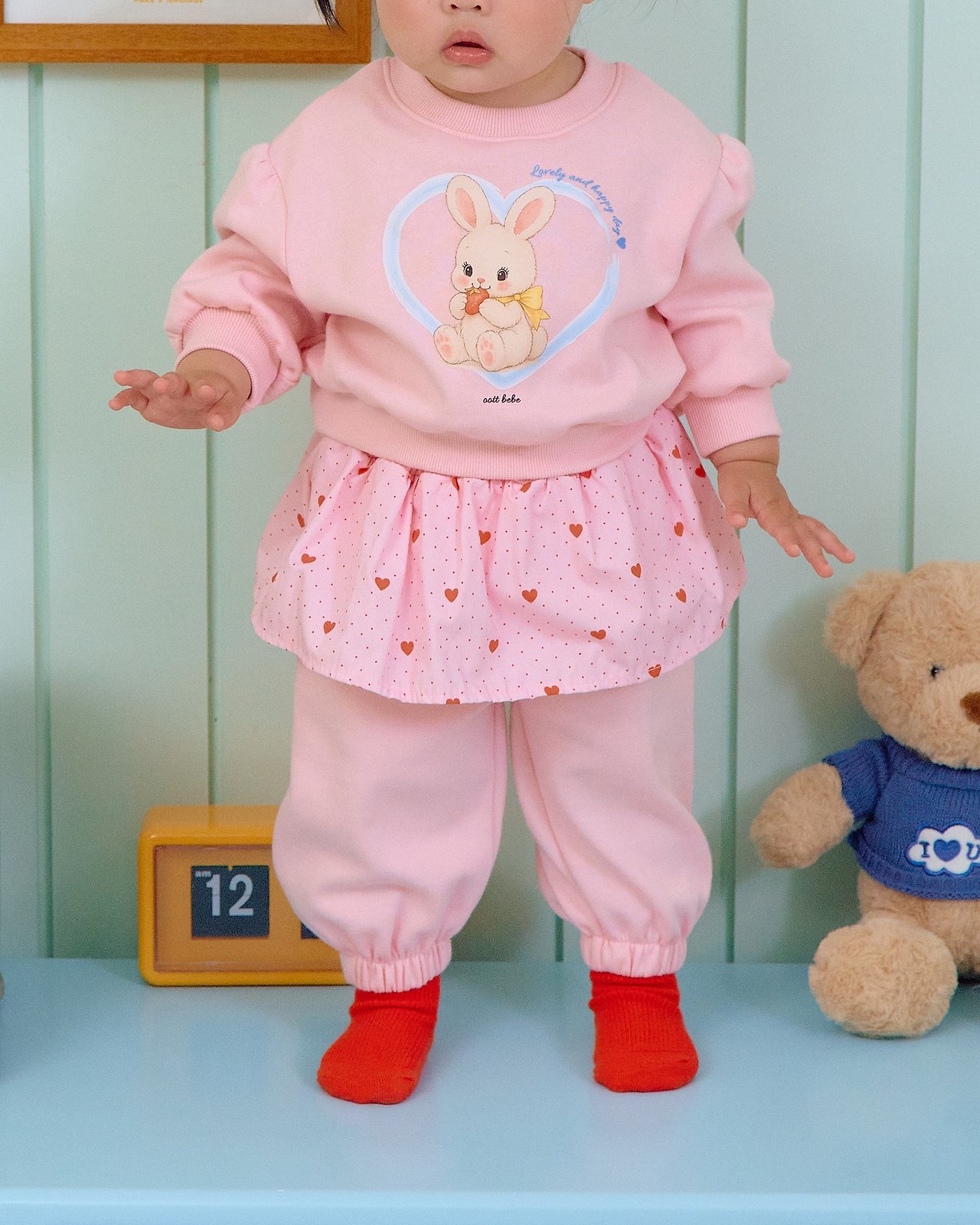 OOTT | Cutie Rabbit Two-Piece Set