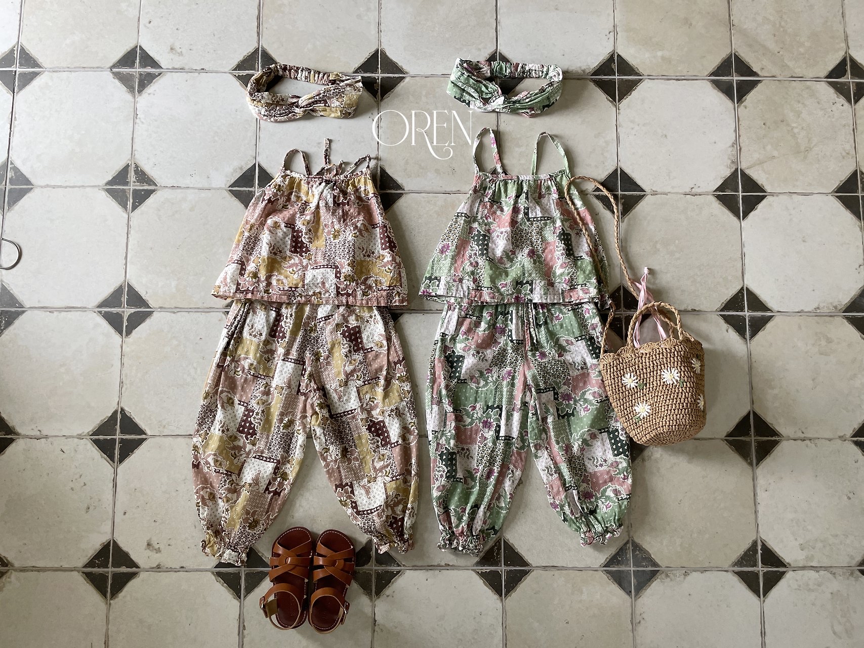 🇰🇷oren 上衣+褲set