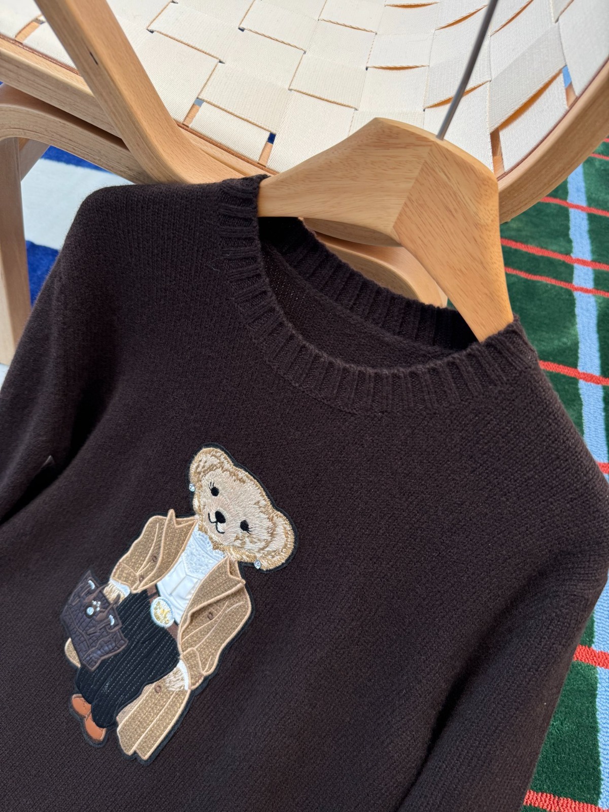 【頂級原單】Ralph Lauren 紳士小熊針織衫