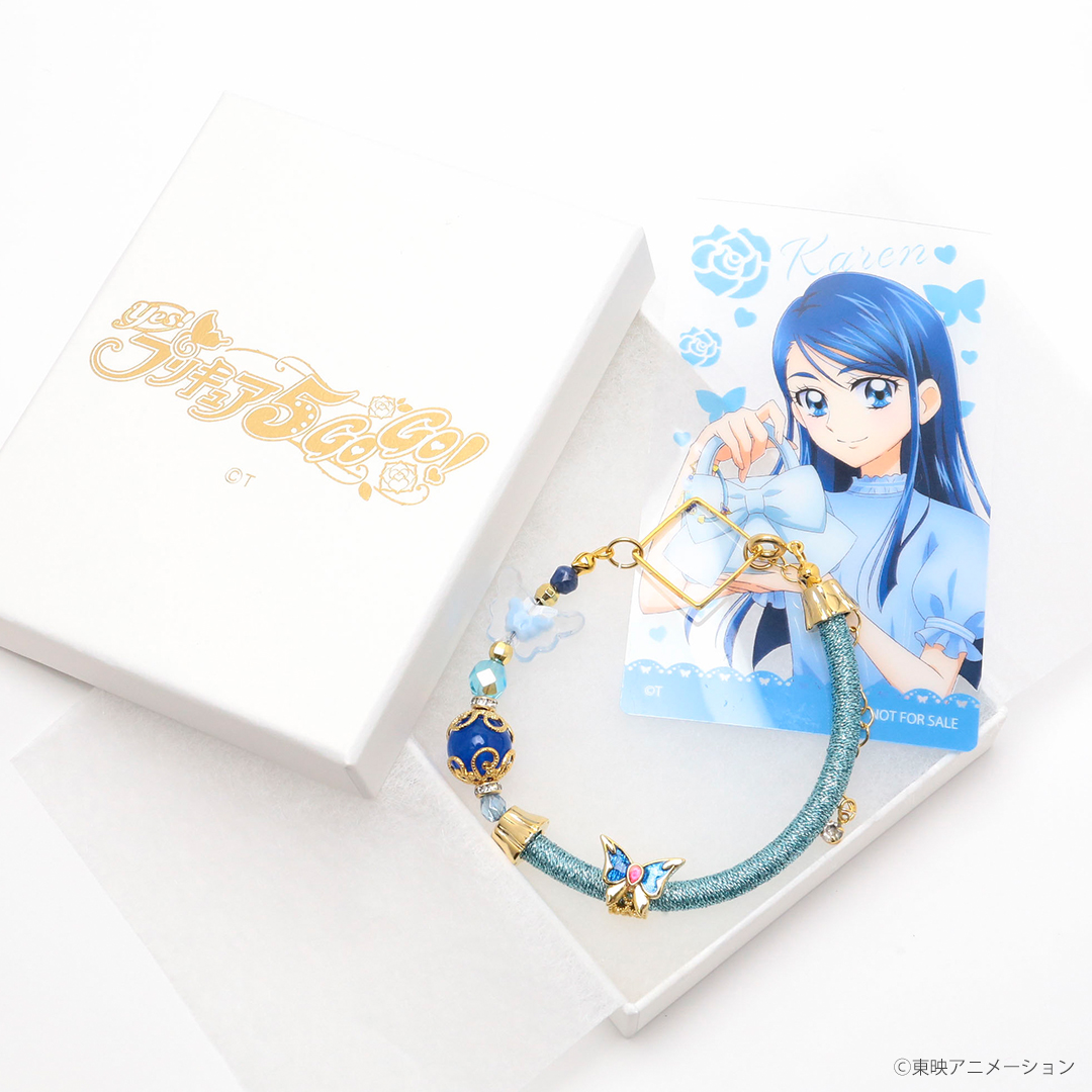 《Pre-Order》3-Way Bracelet 天然石手鍊｜Yes！Precure 光之美少女 5 GOGO！X Anahita Stones  (26PC10-P)