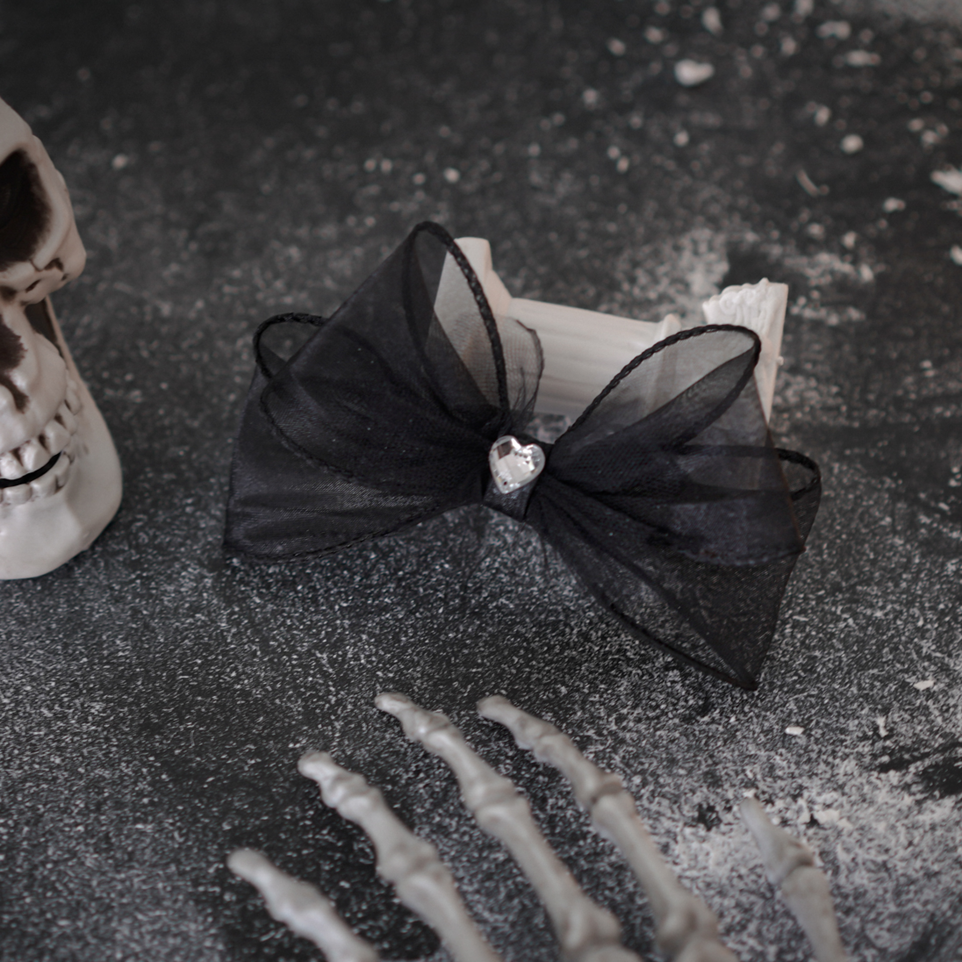 🎃Haunted Castle – Scarlet Heart Hairpin