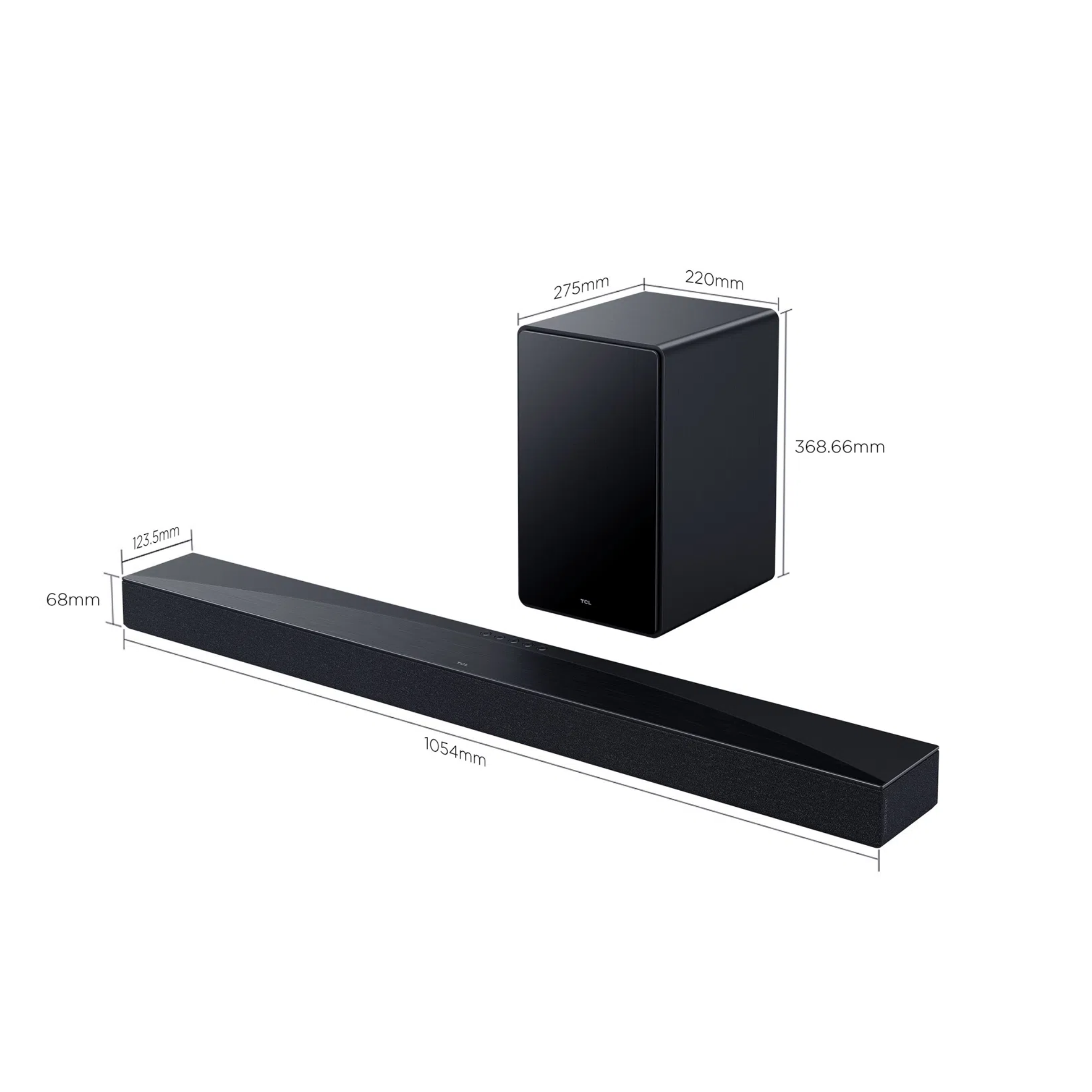 TCL Q65H 5.1Ch Home Theater Soundbar System (Q65H)