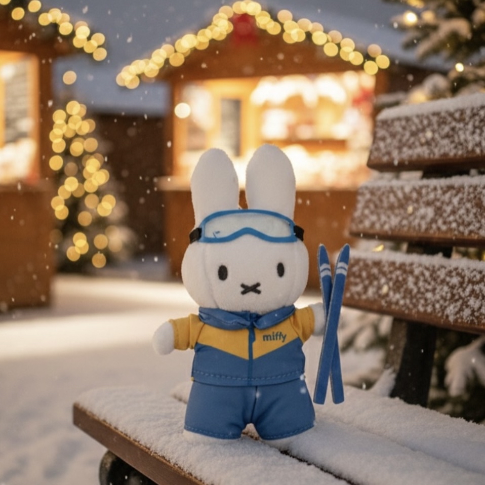 [Miffy] 冬季奧運會 Miffy 公仔匙扣 (2款)