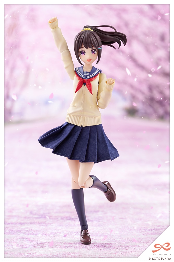 (預訂訂金 $200) (總價 $400) 壽屋 Kotobukiya 創彩少女庭園 結城圓 【桃櫻高中・冬裝】 (KO08887) (行版) Madoka Yuki