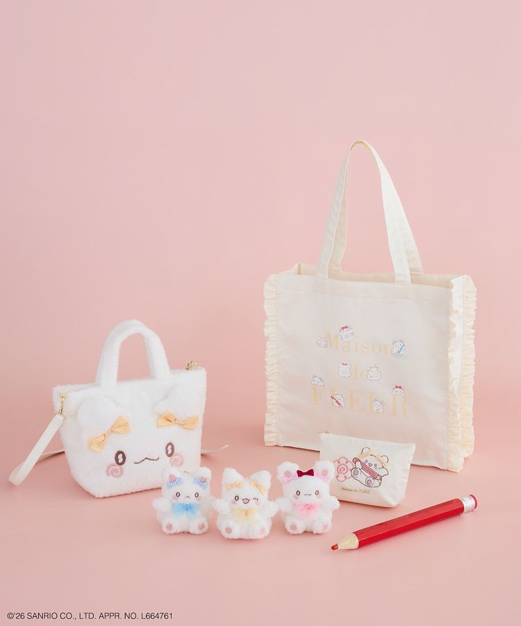 🎀【預訂】Hanamaruobake x Maison de FLEUR Tote Bag P