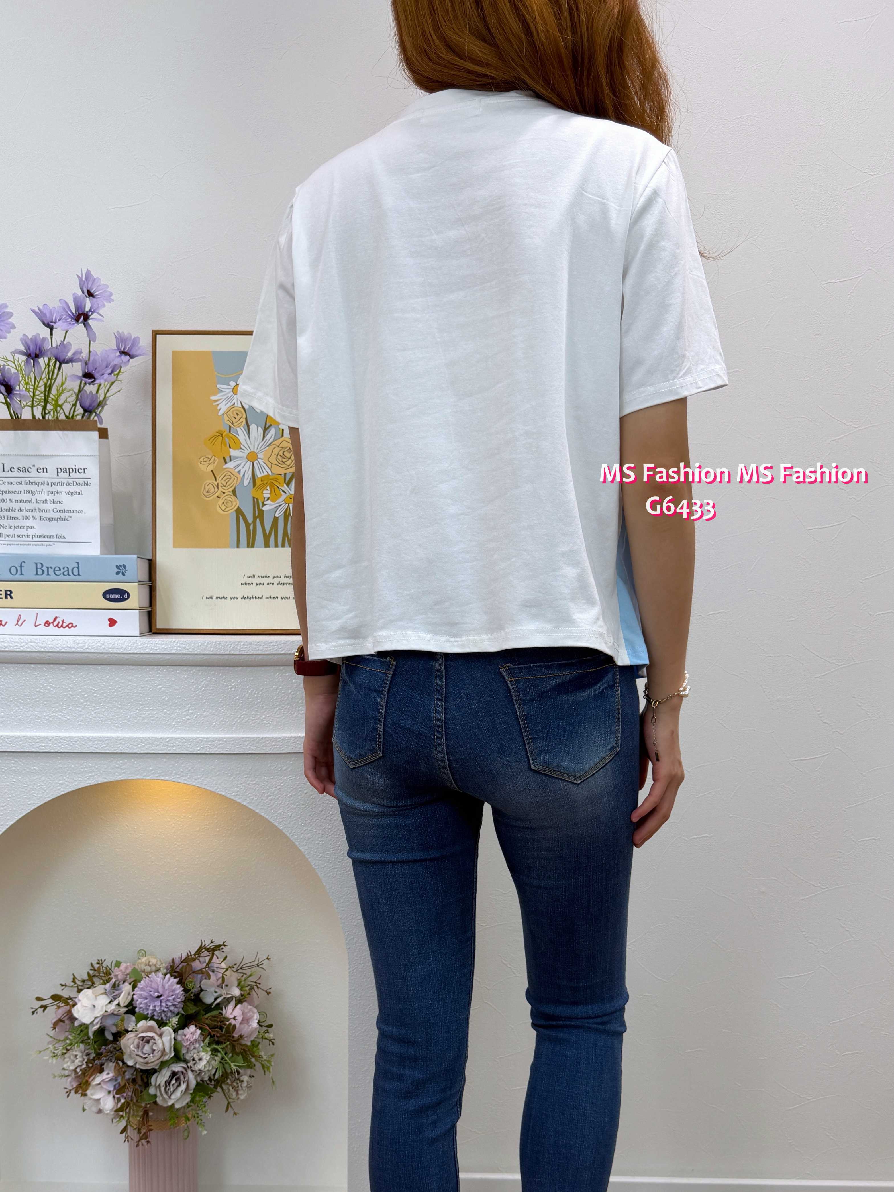 G6433 雙色拼布top