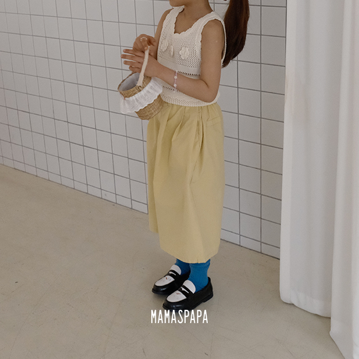 MMSPP | Knit Flower vest (M100-115)