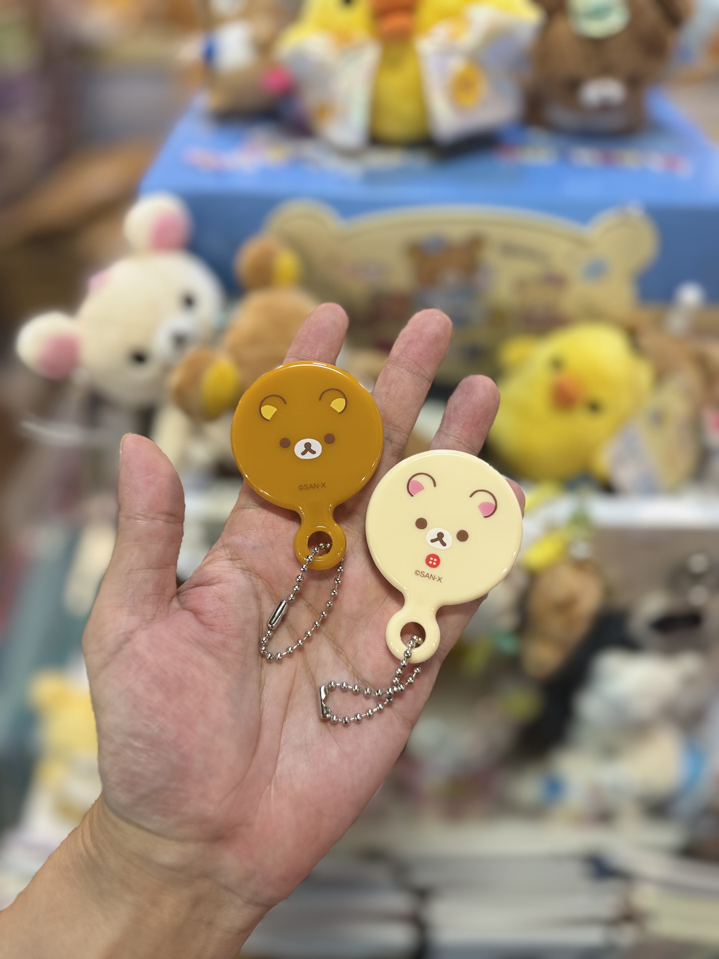 《現貨》全新Rilakkuma 細鏡仔掛飾