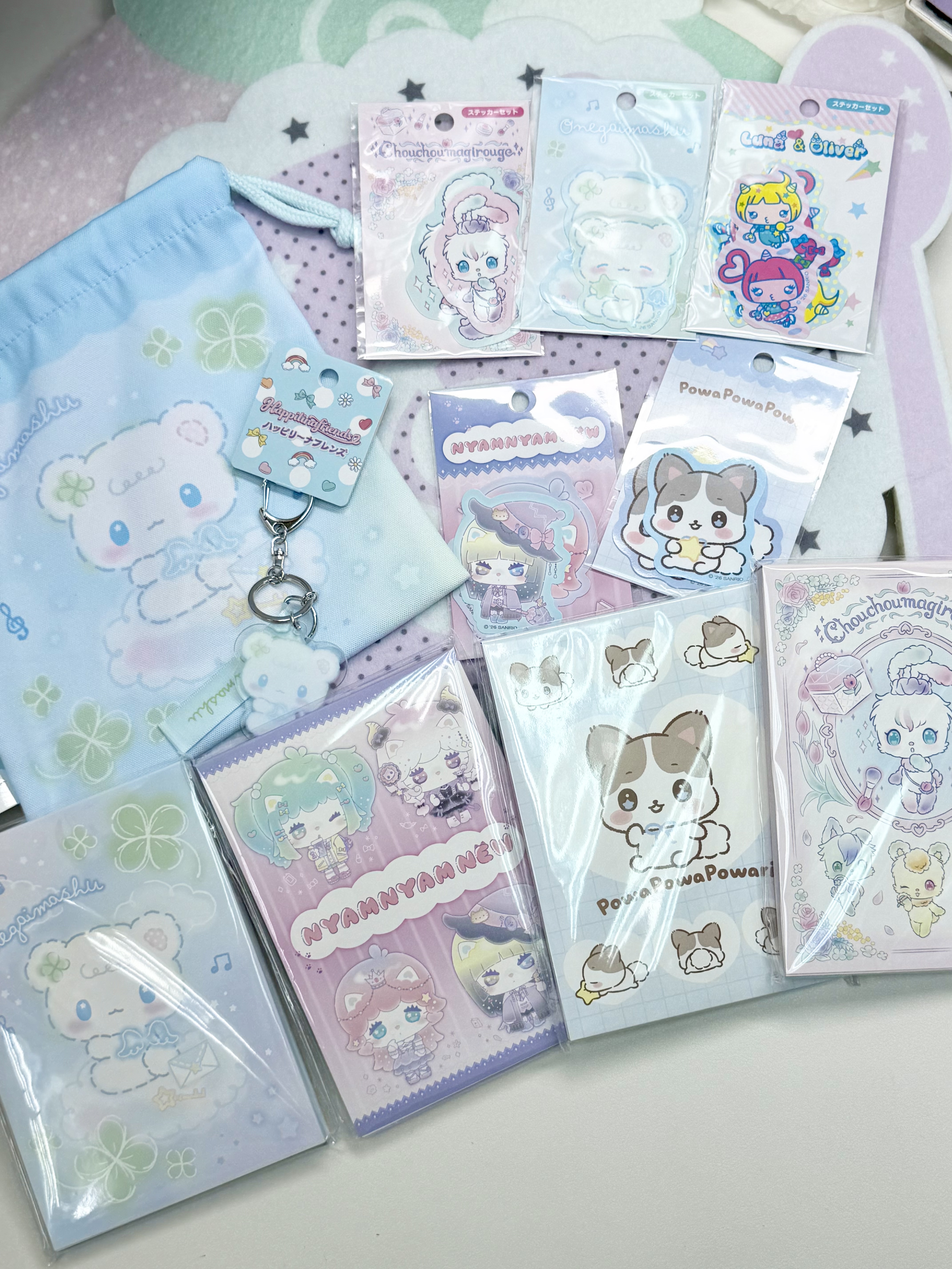 Sanrio 新角色 Happilinafriends 系列