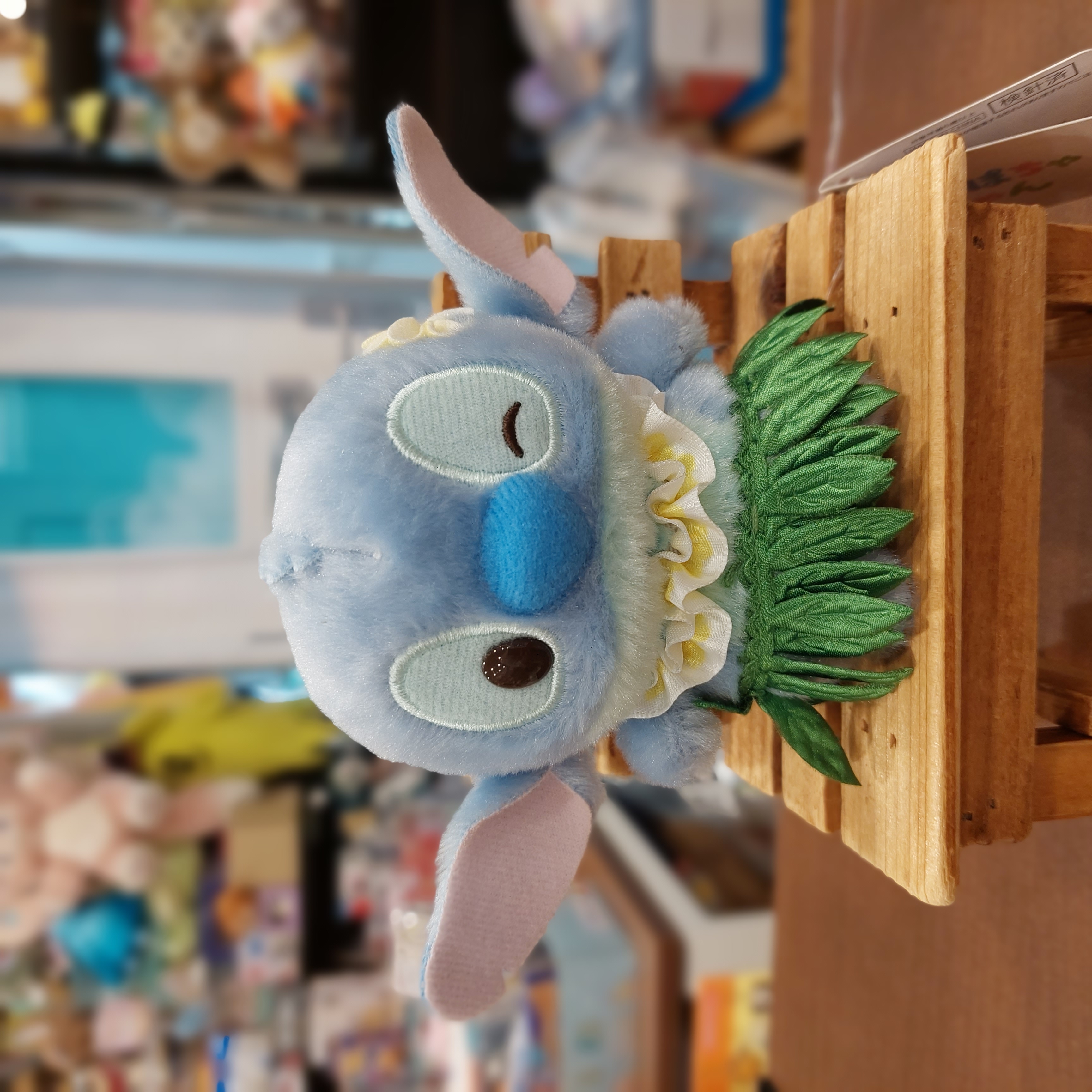 原裝日本 Stitch 史廸仔 豆豆眼 夏威夷款 小公仔