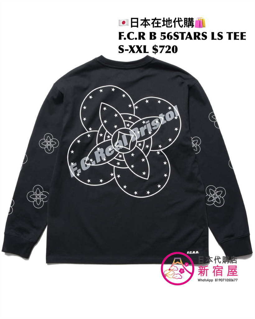 F.C.REAL BRISTOL SPIRIT LS TEE/ SHADOW EMBLEM LS TEE/ 56STARS LS TEE/ ORIGIN POCKET LS TEE