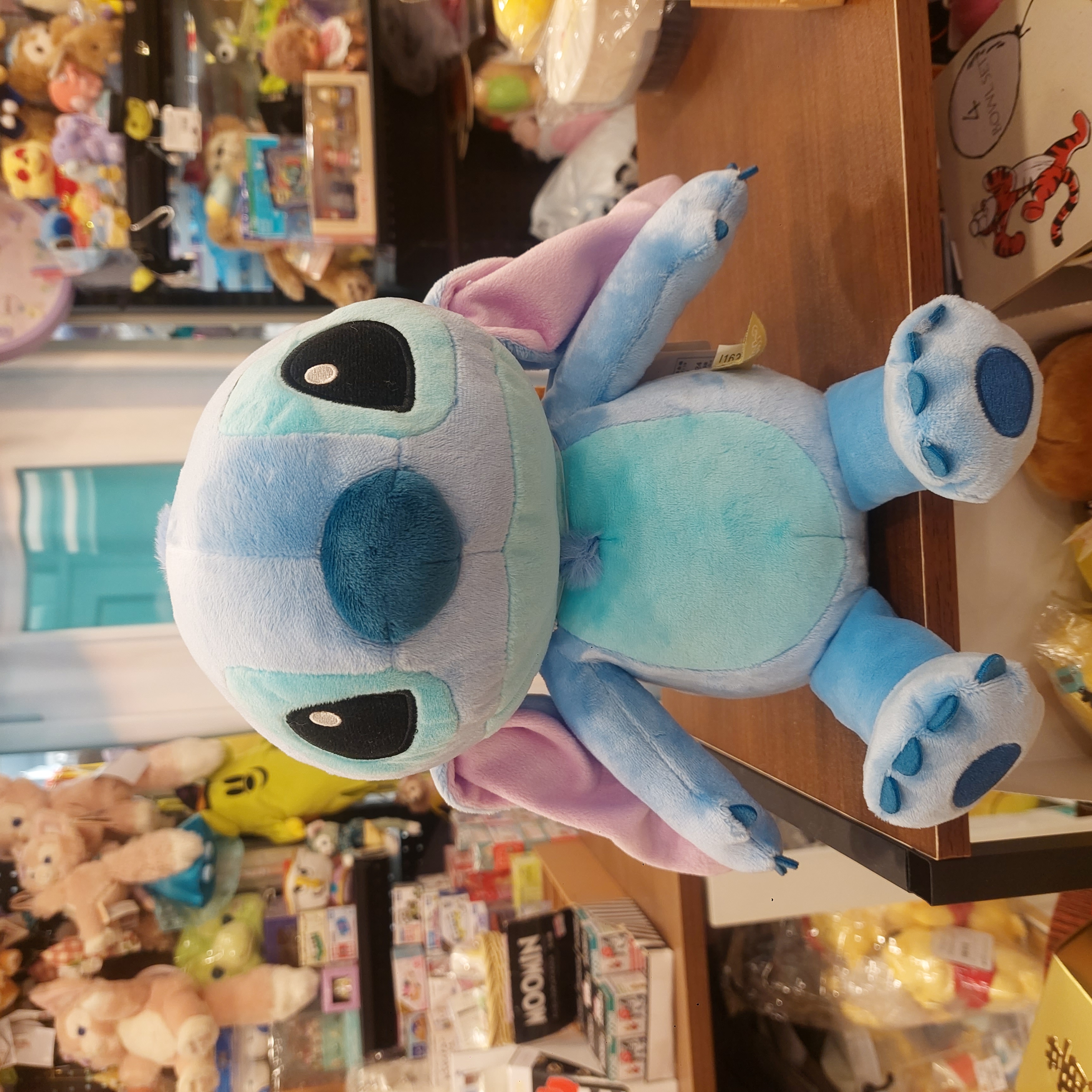 原裝日本 Disney 搖擺耳朵 Stitch 史廸仔 公仔 耳朵會郁  座高25cm