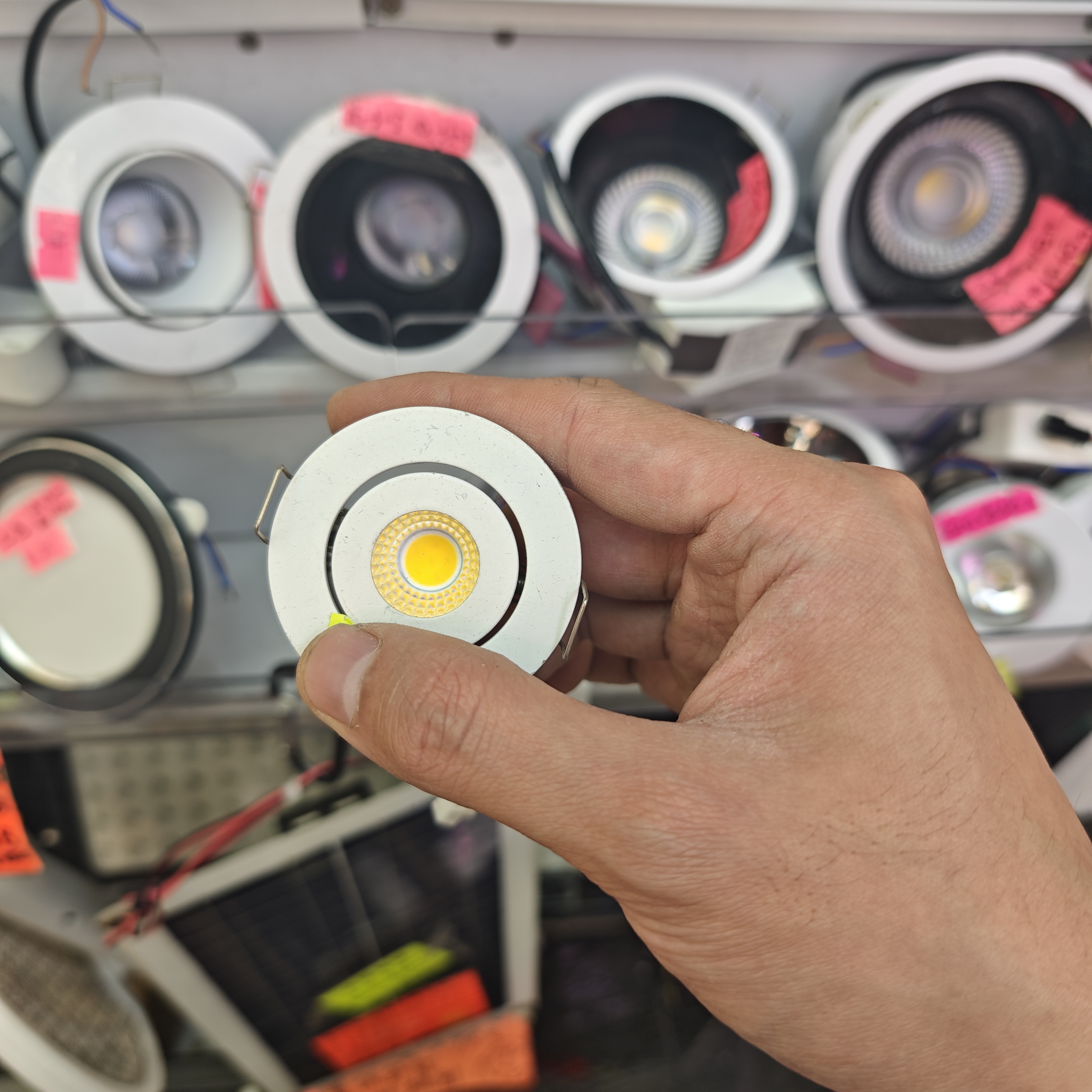 迷你嵌入式射燈 衣櫃燈