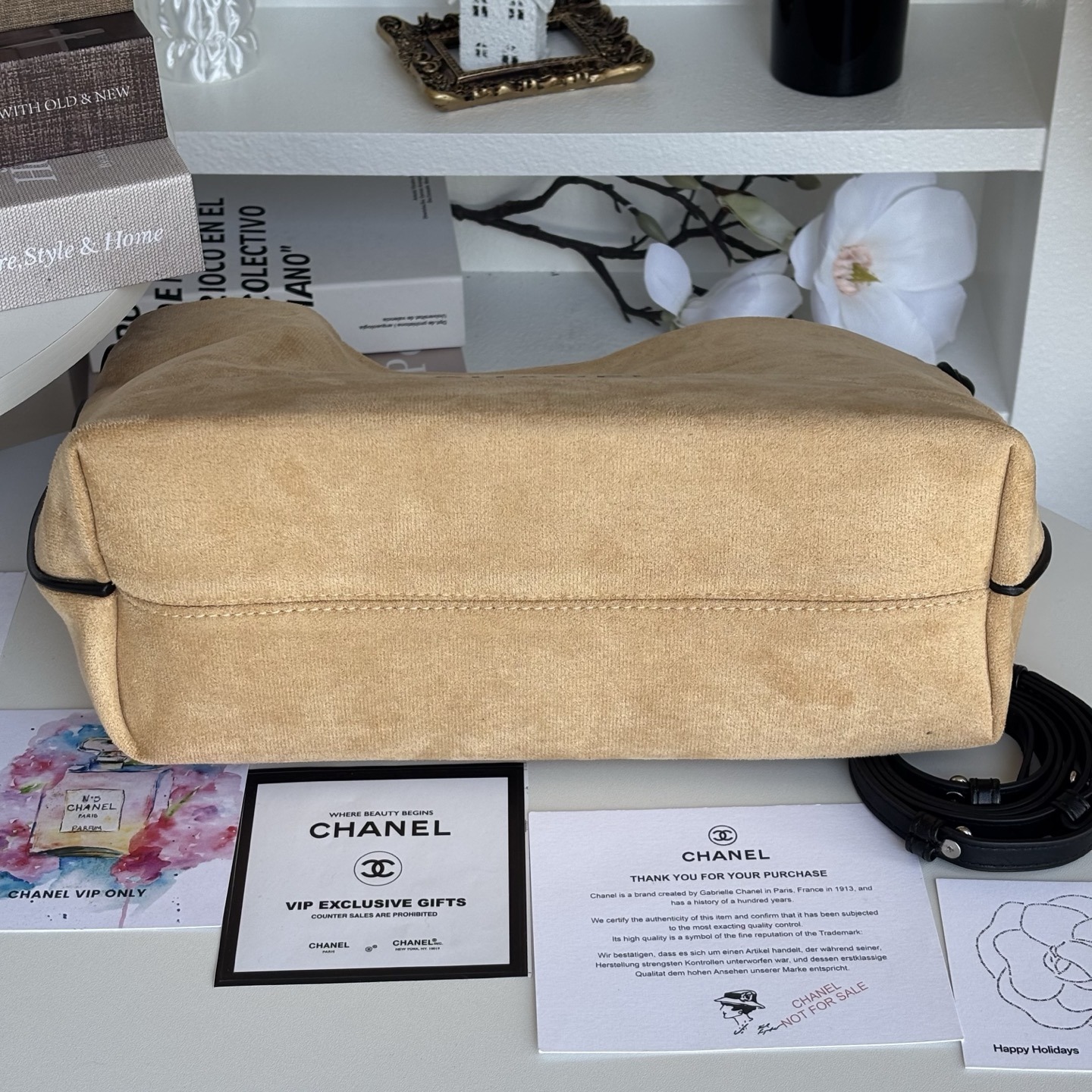 Chanel 海外 Makeup VIP 禮贈 水桶 hobo
