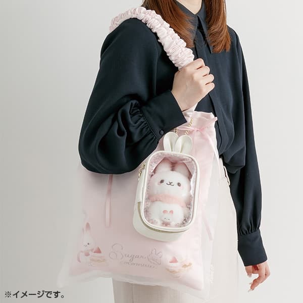 現貨｜San-X Sugarcocomuu 棉花糖兔 日版 透明收納袋 痛袋 (CA94301)