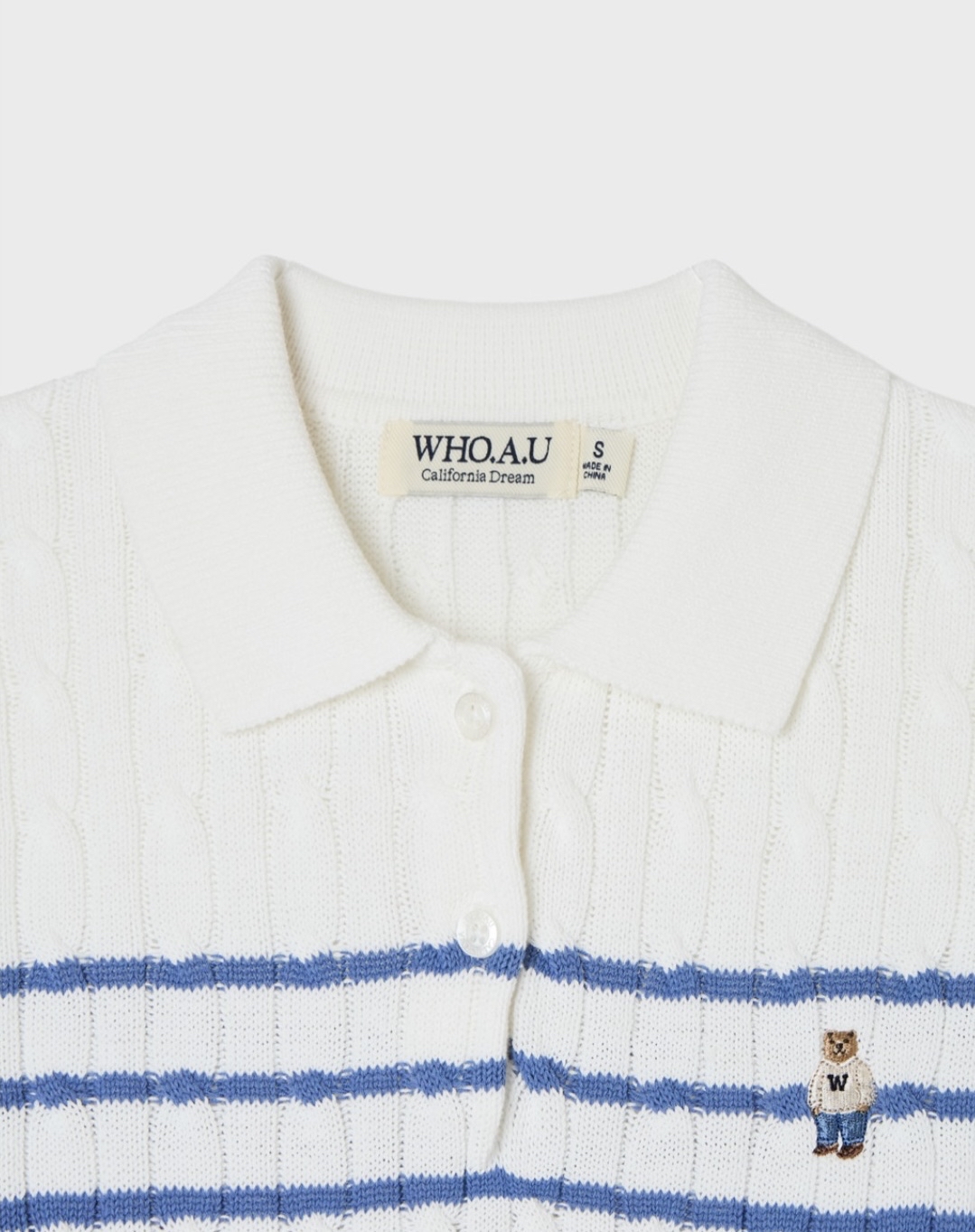 🇰🇷韓國Who A U針織短袖