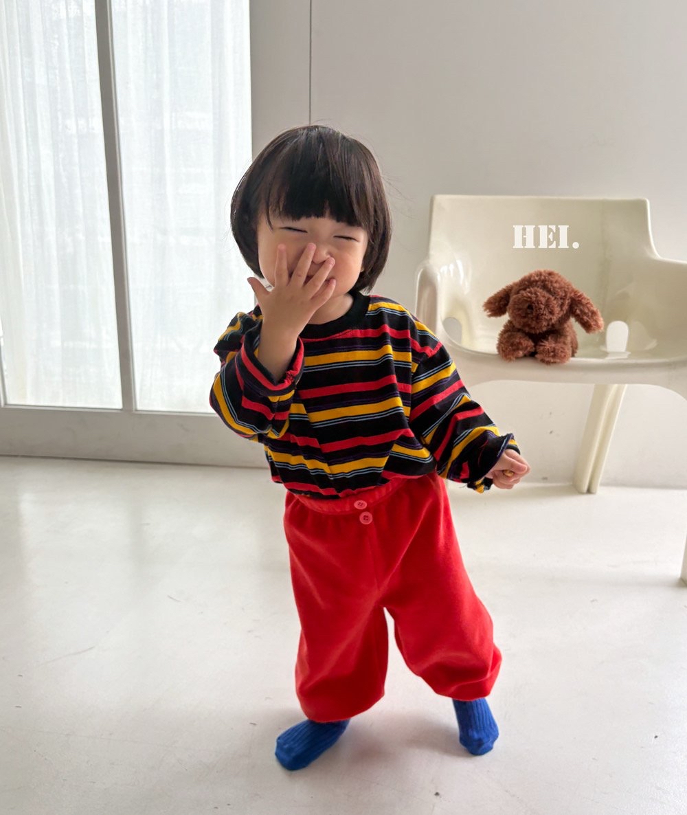 Hei | Multi-Stripe T-Shirt