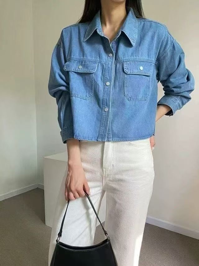 OB YE  超短身牛仔外套（平袋）