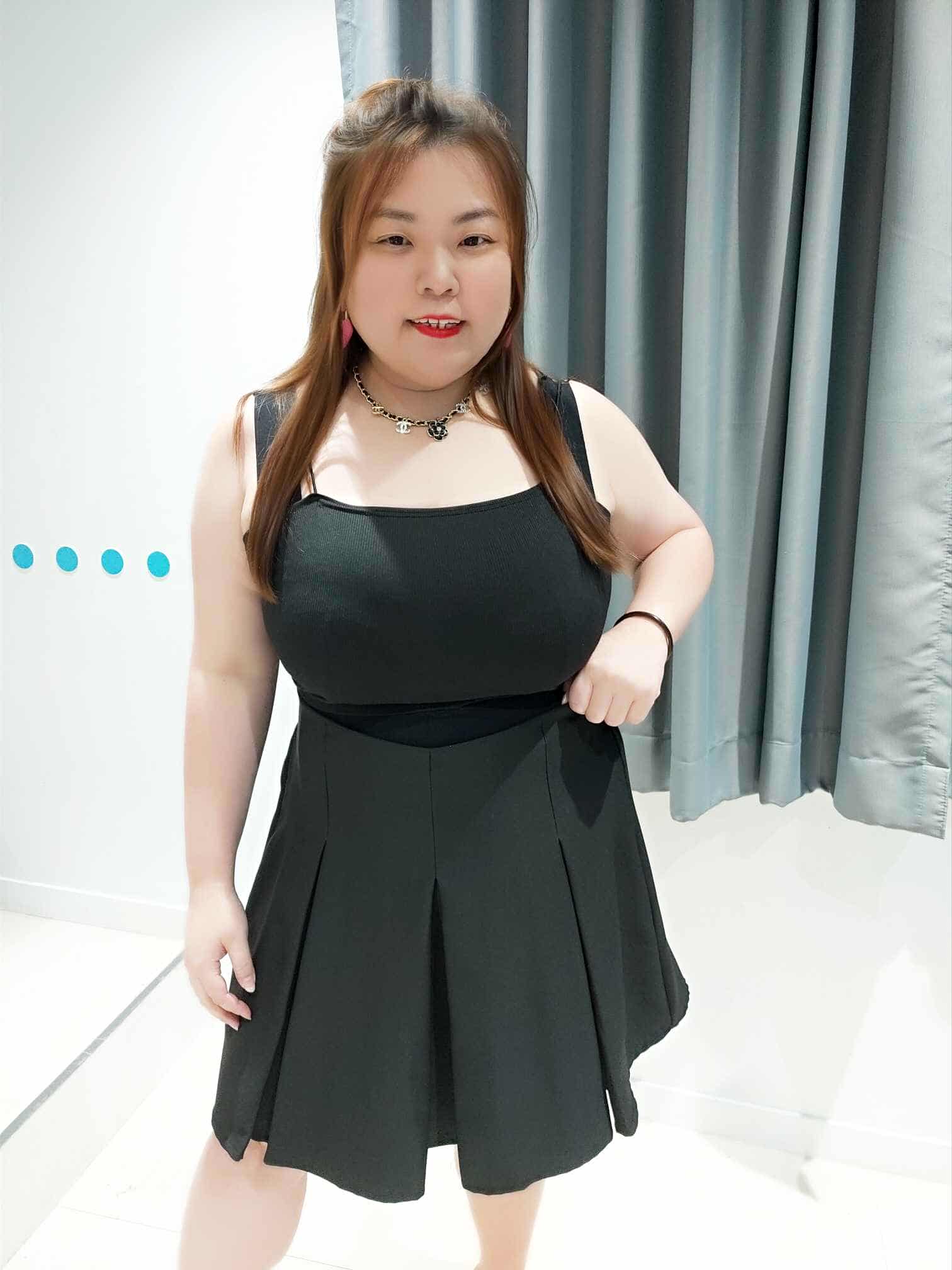 DSE05 大百褶设计款裤裙