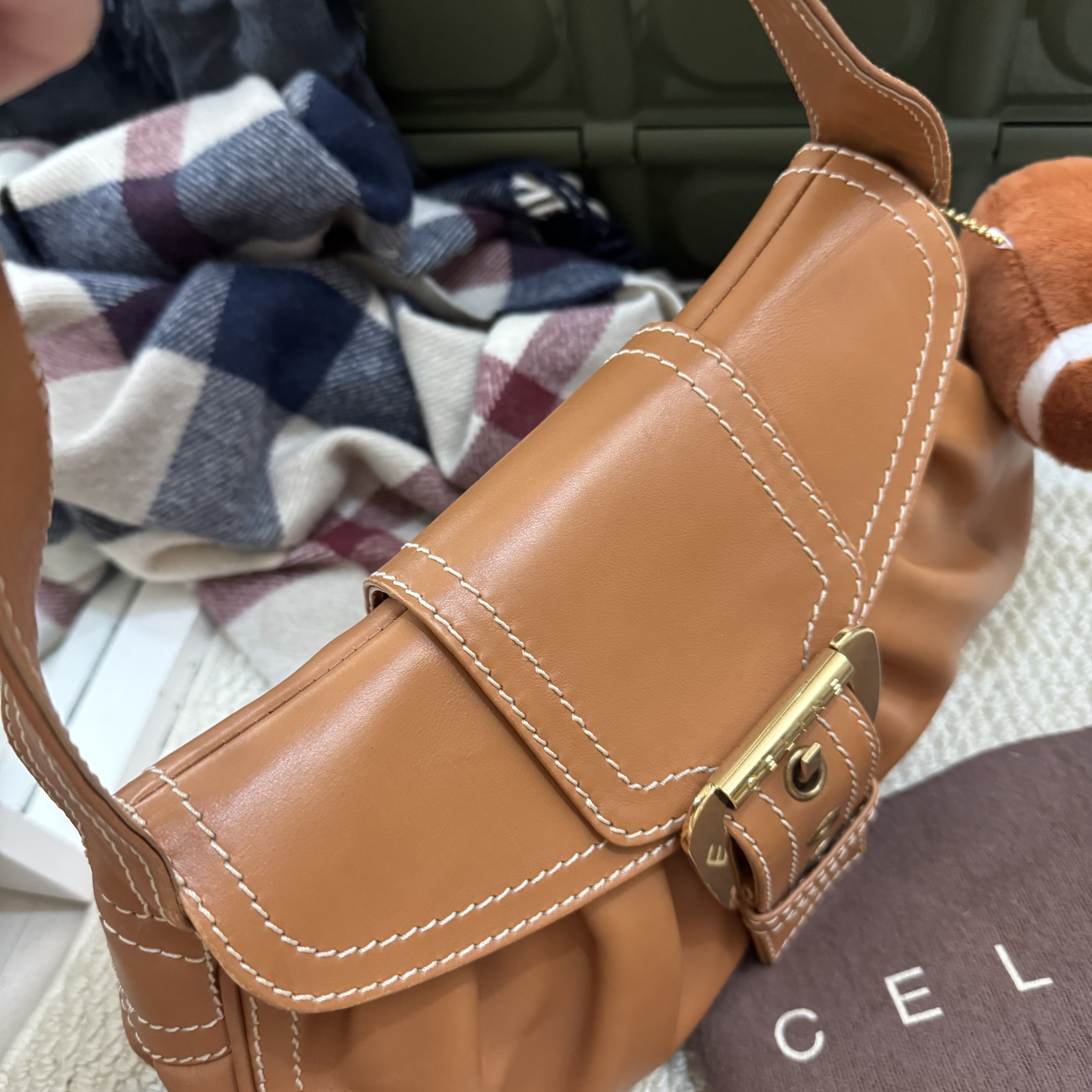 𝐂𝐞𝐥𝐢𝐧𝐞 𝐕𝐢𝐧𝐭𝐚𝐠𝐞 𝐒𝐡𝐨𝐮𝐥𝐝𝐞𝐫 𝐛𝐚𝐠 👜大骨頭包✨