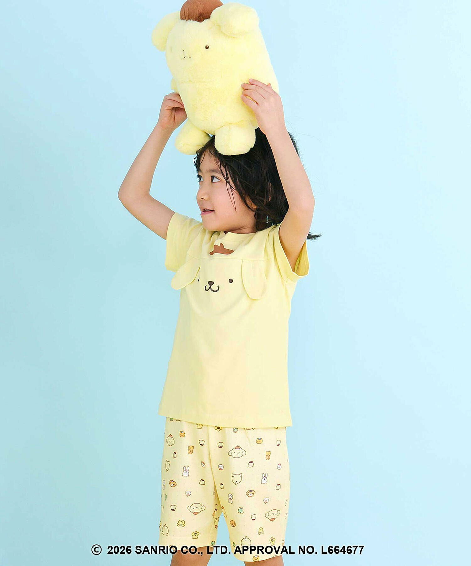 🆕【⭐訂購⭐】 🇯🇵日本直送 🌀#Sanrio 立體耳朵 包腹家居服套裝［2款選］ 🌀[ELBA-0187]