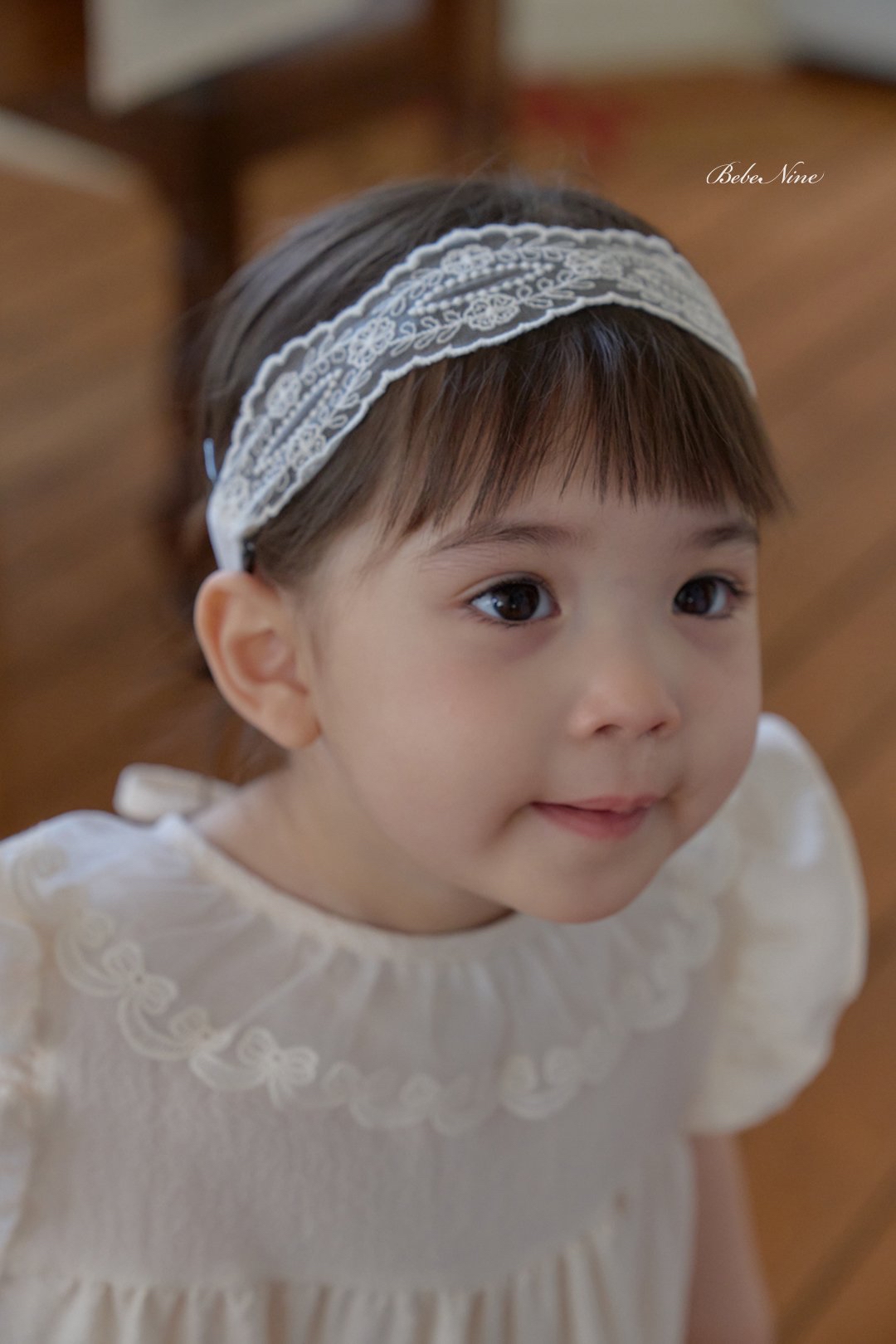 ☀️預訂 韓國直送☀️🇰🇷Bebenine蕾絲花邊髮帶兩件套