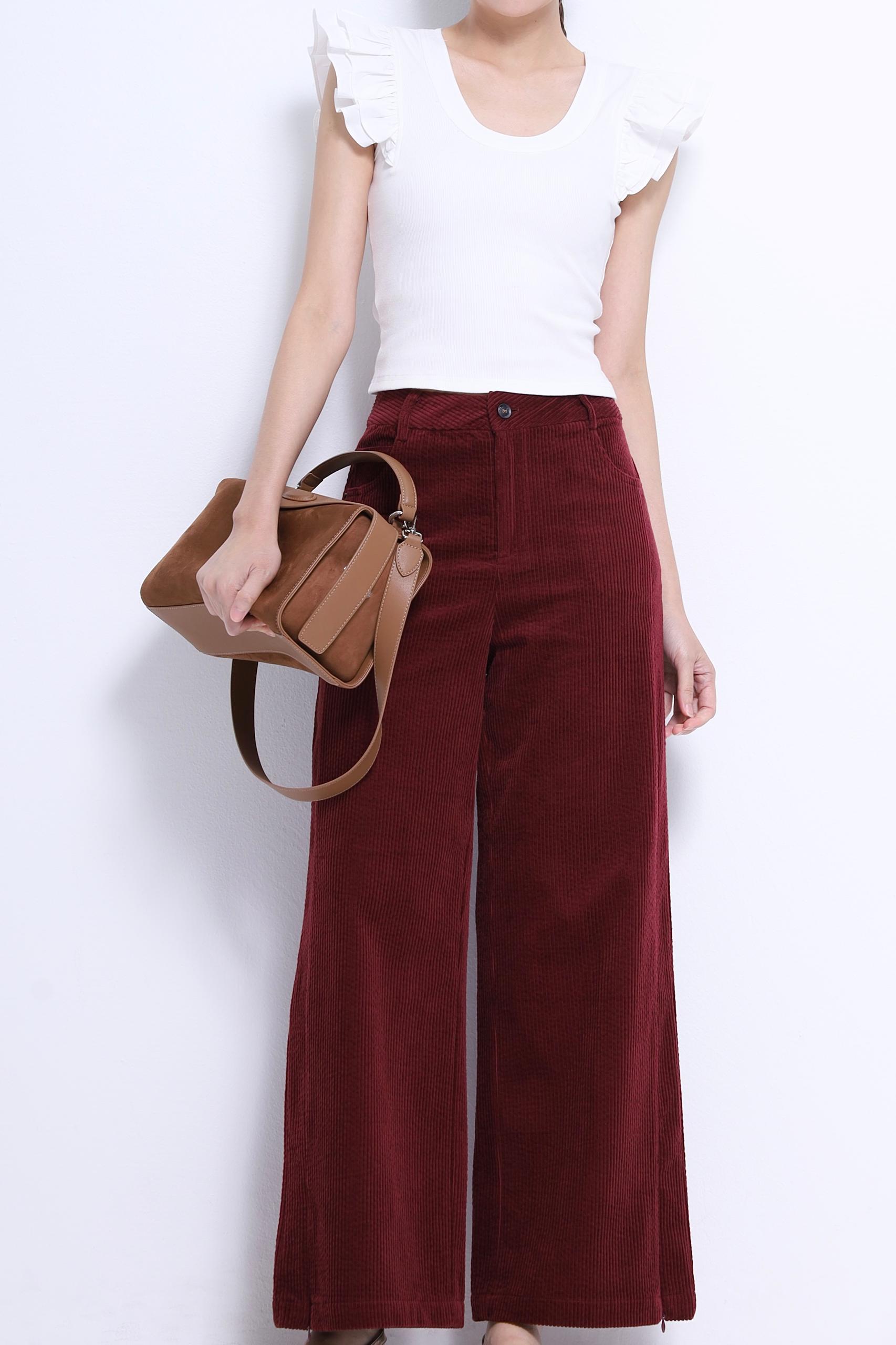 CP1626 VELVET LONG PANT