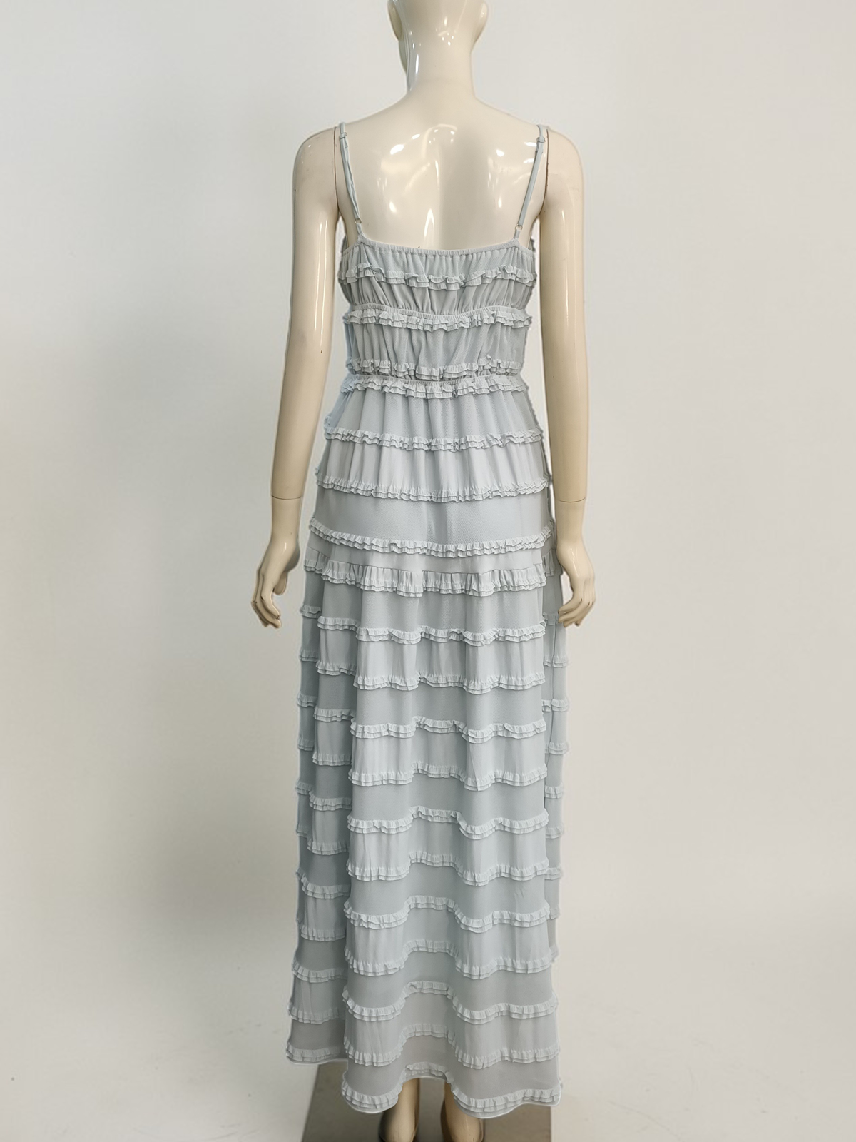 Bellea Bow Mesh Midi Dress M163
