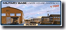 1/700 Military Base (Barracks & Warehouse)