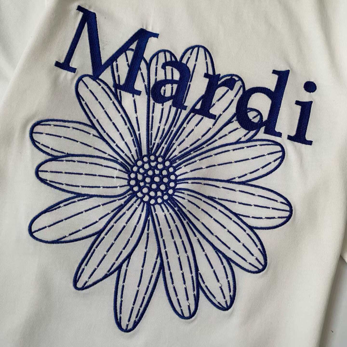 預訂 MARDI MERCREDI EMB FLOWERMARDI 短袖Tee [貨號26A380]