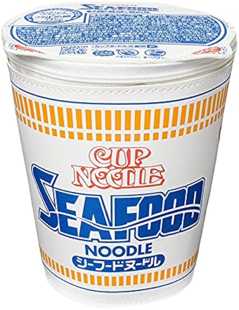 CUP NOODLE 50TH ANNIVERSARY シーフードヌードル BIGポーチBOOK (バラエティ)