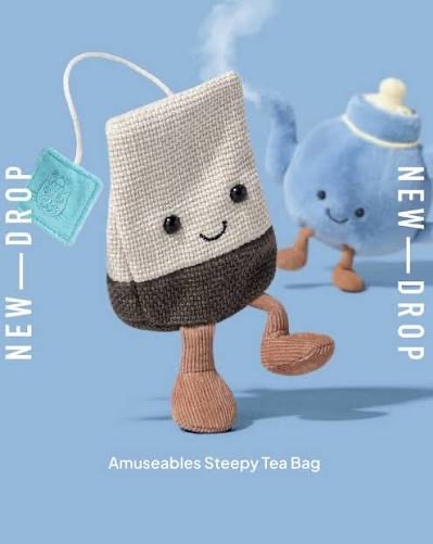 JELLYCAT Amuseables Steepy Tea Bag 趣味茶包