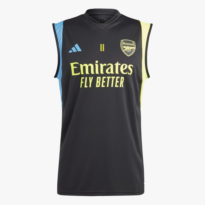 2023-24 阿仙奴 練習 背心 連DIY心口小號碼 國際碼