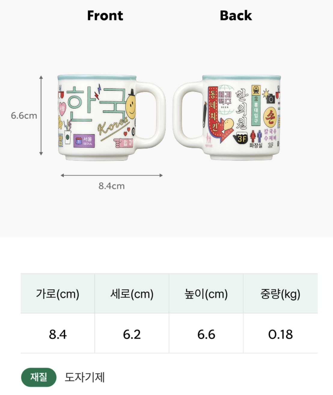 Espresso專用｜韓國 Starbucks 星巴克 霓虹燈 馬克杯 89ml｜Hangeul Demi Mug 