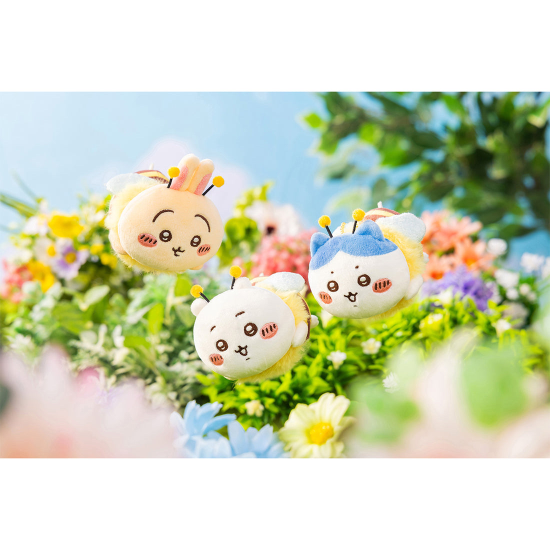 【Apr15日版官方再入荷】Chiikawa 小蜜蜂掛飾 - 兔兔