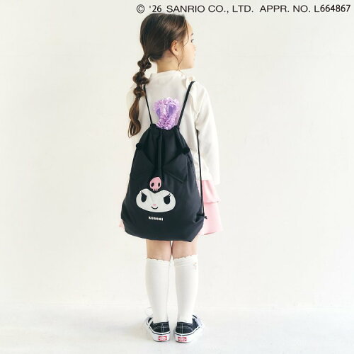 🆕【⭐訂購⭐】🇯🇵日本直送 #Sanrio  立體耳朵 Big Face 刺繡 索繩背包［3款選］🌀 [ELDD-0274][260530]