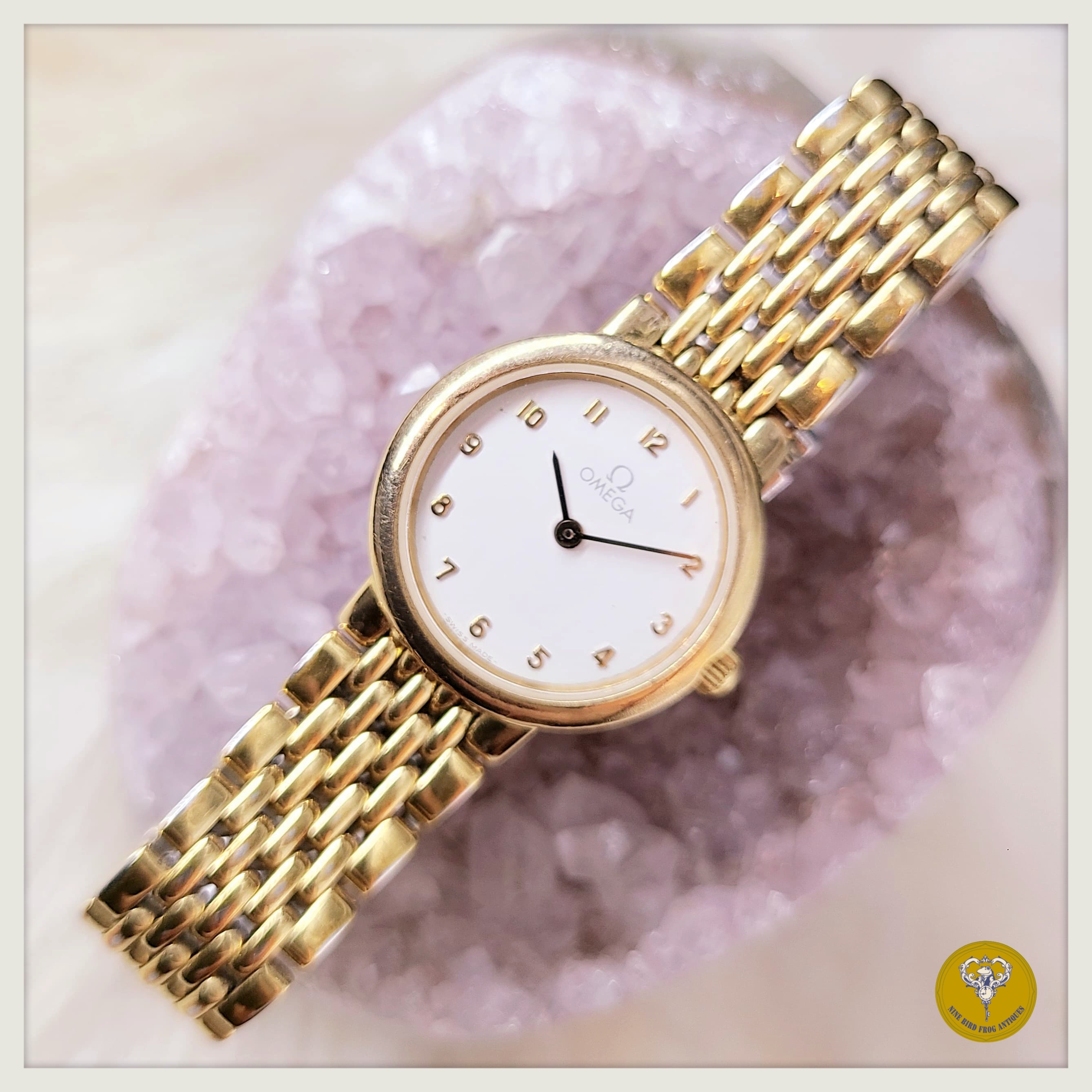 80年代Omega Deville 石英鋼錶