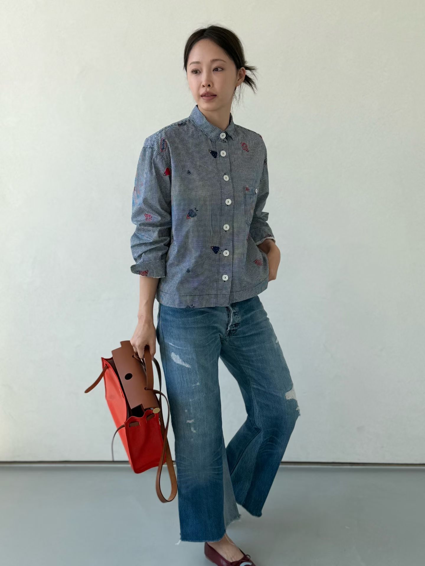 Embroidery shirt