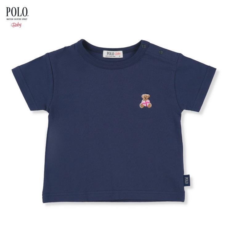 🇯🇵限量預訂 日本直送🇯🇵Polo Baby兩色愛心小熊刺繡短袖T恤