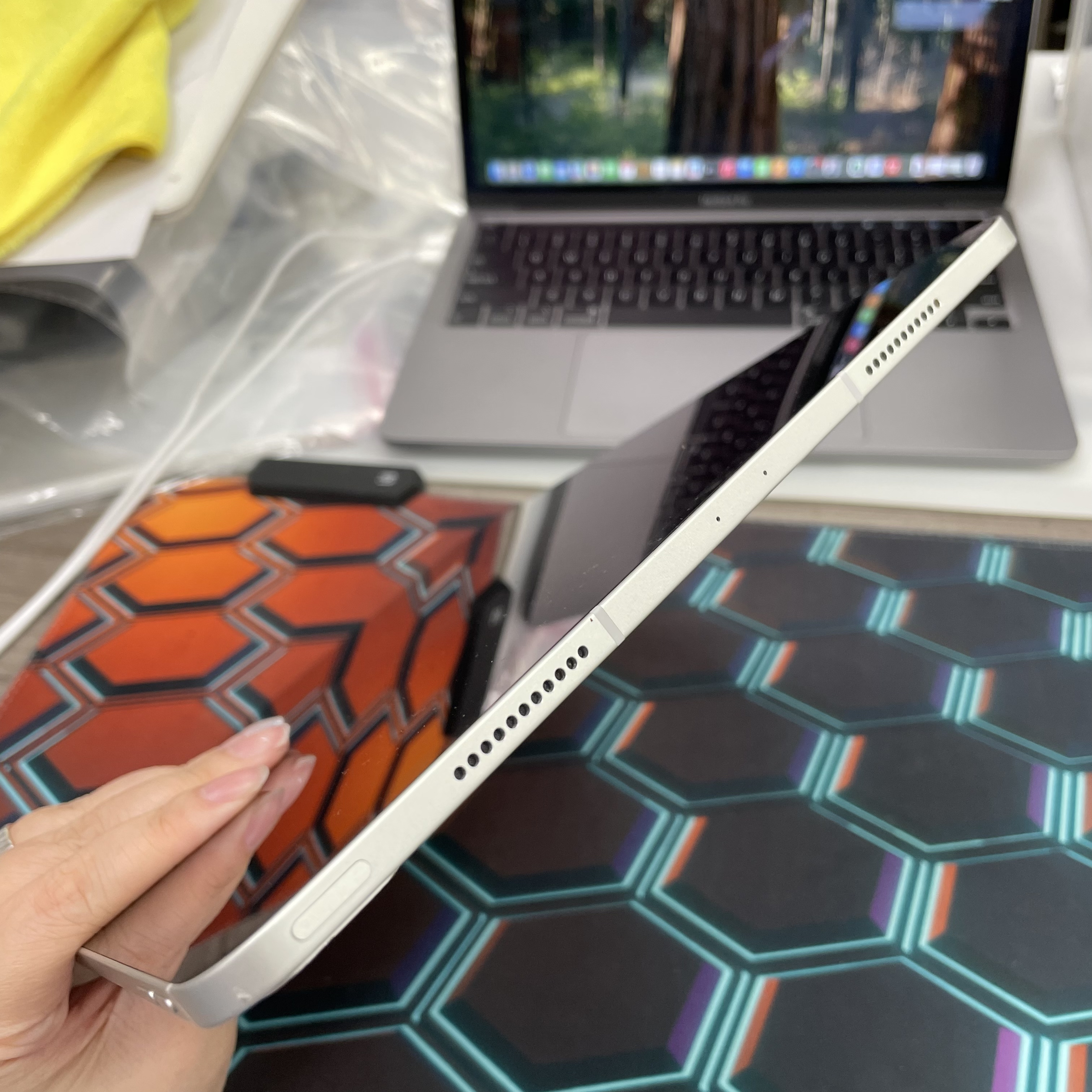 *779193 iPad Pro 5 12.9吋 M1 勁靚機 256GB 插卡版 銀色 sliver